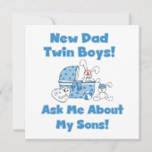 Twin Boys New Dad Gifts (Front)