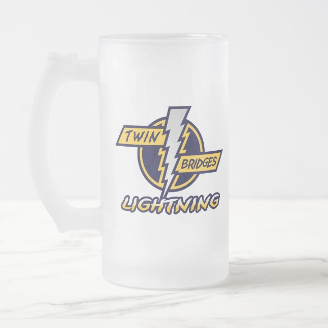 Twin Bridges Glass Mug (Left)