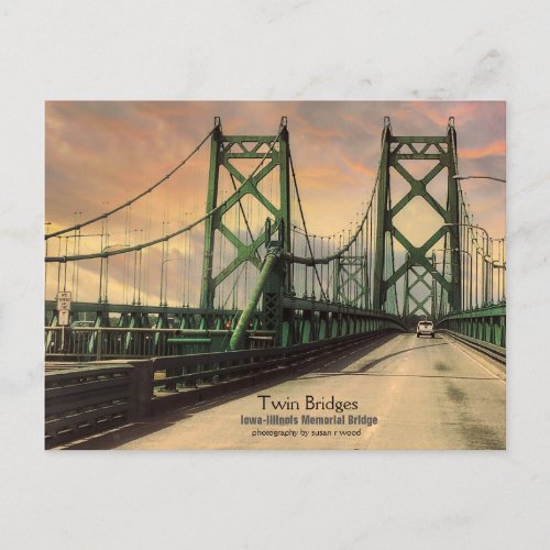 Twin Bridges Historic Postcard