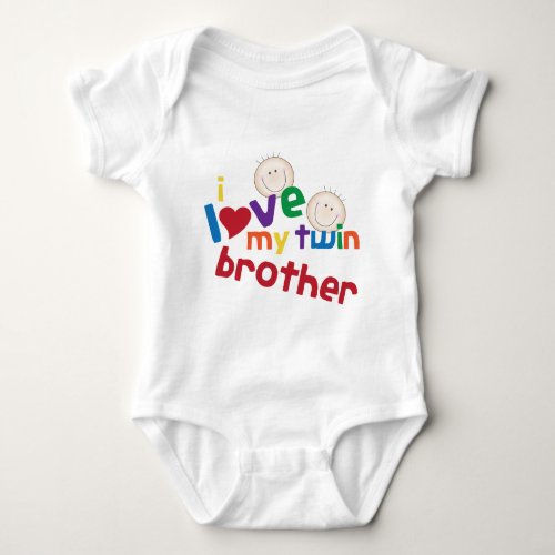Twin Brother Baby Bodysuit