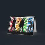 Twin Brother Birthday Card Male Modern<br><div class="desc">Twin Brother Birthday Card Male Modern</div>