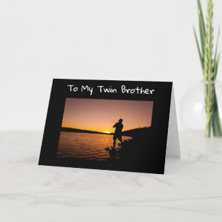 **TWIN BROTHER** ENJOY "YOUR" BIRTHDAY CARD