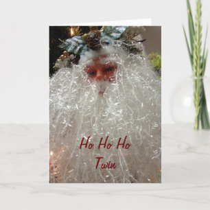 TWIN-CAN'T WAIT TO SEE YOU AT CHRISTMAS HOLIDAY CARD
