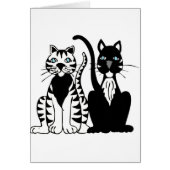 Twin Cartoon Cats (Front)