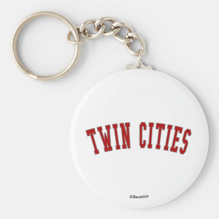 Twin Cities Keychain