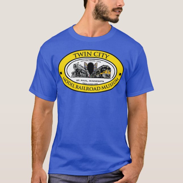 Twin City Model Railroad Museum T-Shirt (Front)