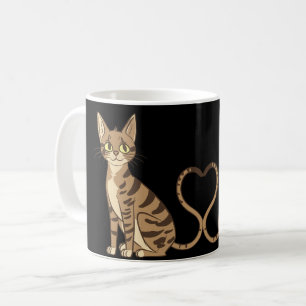 TWIN CUTE BENGAL CATS COFFEE MUG