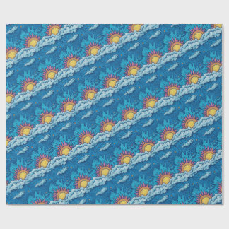 Twin Dawn Carnival Wrapping Paper