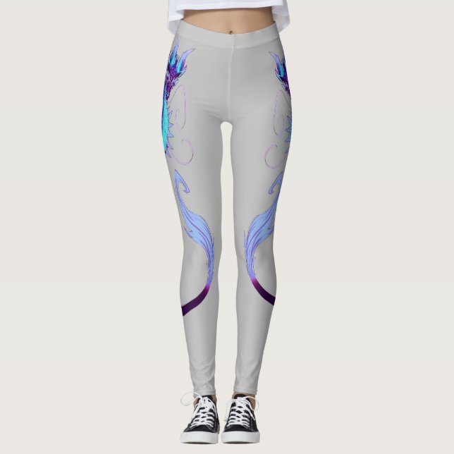 Twin Dragons Leggings (Front)