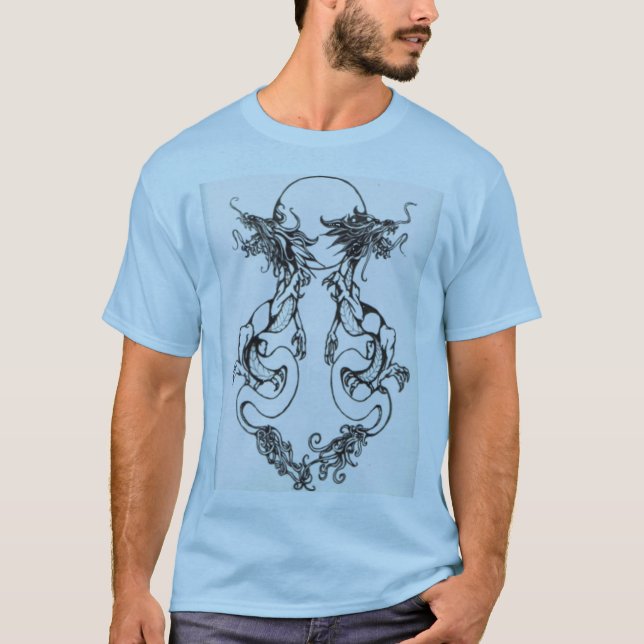 Twin Dragons T-Shirt (Front)