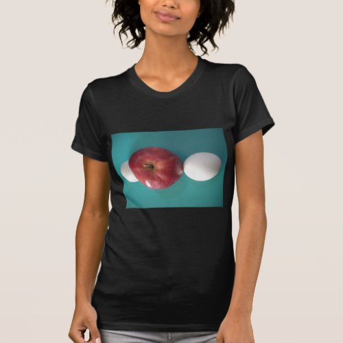 Twin Egg red apple for a pieJPG T_Shirt