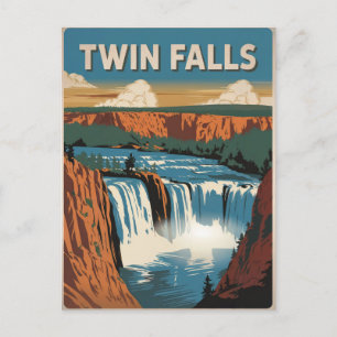 Twin Falls Idaho Postcard
