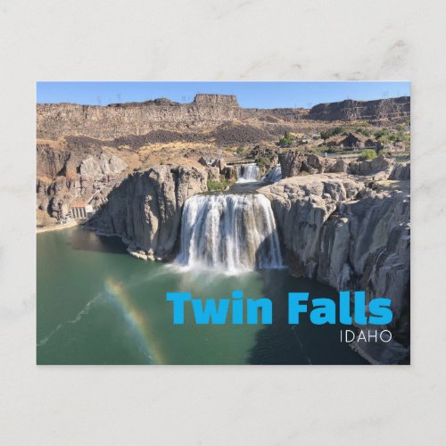 Twin Falls Idaho Travel Postcard