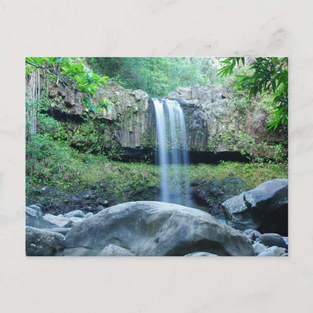 Twin Falls Maui Postcard (Front)