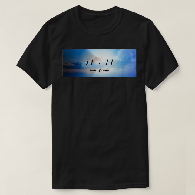 Twin Flame 1111  T-Shirt (Design Front)