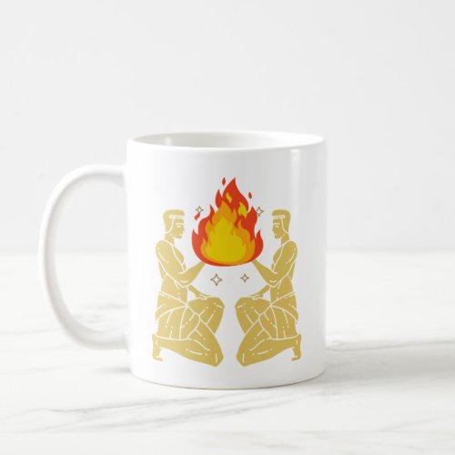 twin flame connection  coffee mug