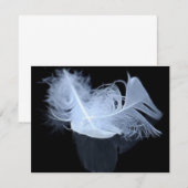 Twin flame feathers and reflection (Front/Back)
