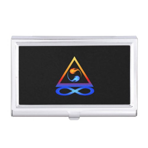 Twin Flame Symbol_ Business Card Case