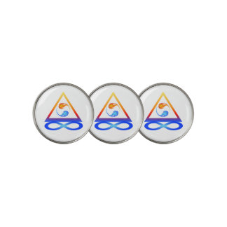 Twin Flame Symbol- Golf Ball Marker