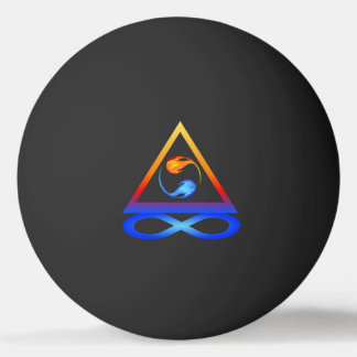 Twin Flame Symbol- Ping Pong Ball