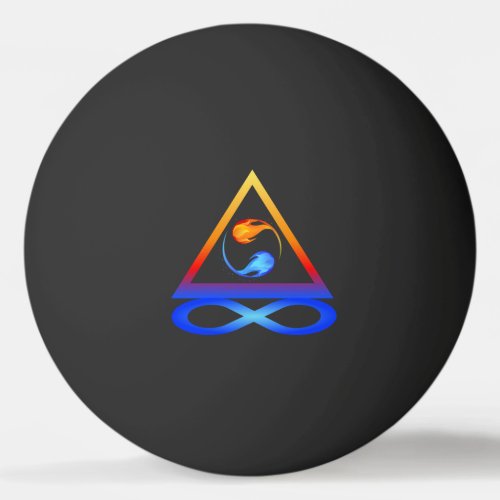 Twin Flame Symbol_ Ping Pong Ball