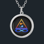 Twin Flame Symbol- Silver Plated Necklace<br><div class="desc">Express your Love in a Unique Way! Twin Flame Symbol is a sign of connection,  unity,  growth,  and eternal Love! Express it today!  Great gift idea for the one you love,  anniversaries,  or birthdays!</div>