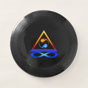 Twin Flame Symbol- Wham-O Frisbee