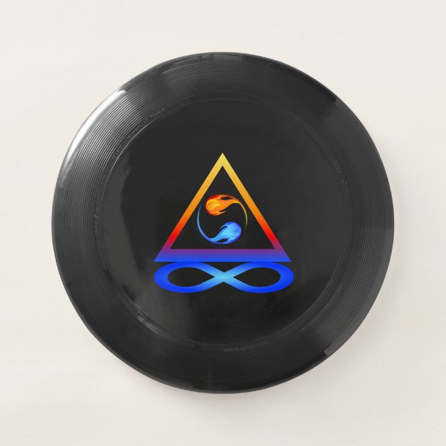 Twin Flame Symbol- Wham-O Frisbee (Front)