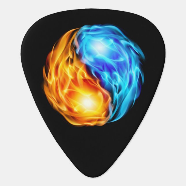 Twin Flames Becky Guitar Pick (Front)