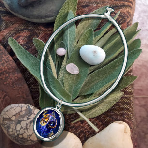 Twin flames - Cosmic love Bangle Bracelet