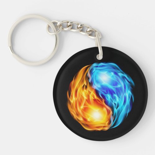 Twin Flames Keychain