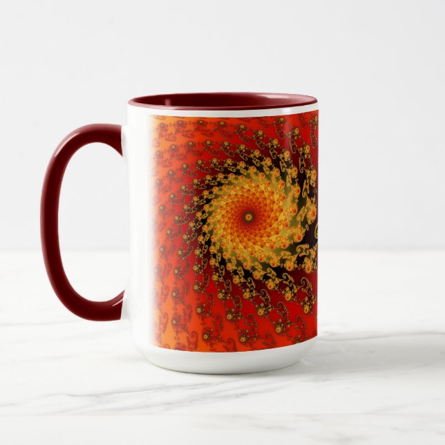 Twin Flames Mug (Feathered) (Left)