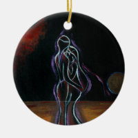 Twin Flames Ornament: Round