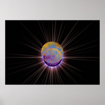 Twin Flames Poster by Juanyg at Zazzle