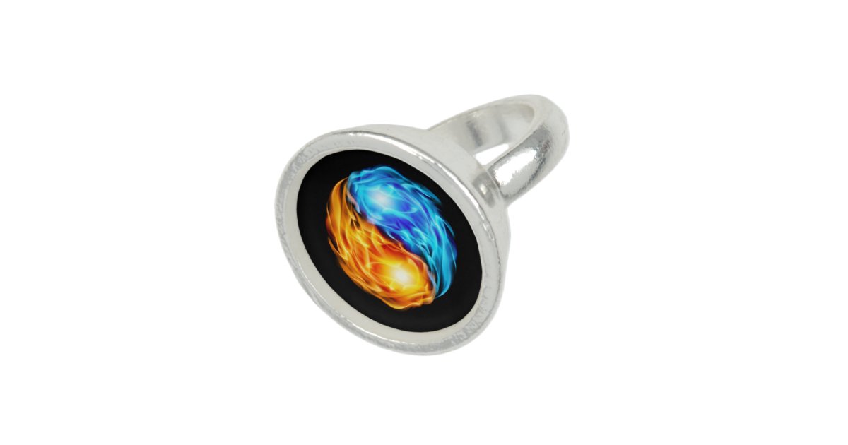 Twin Flames Ring | Zazzle