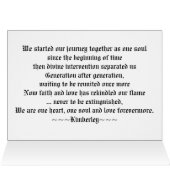 Twin Flames Rising Into Heaven (Inside Horizontal (Top))