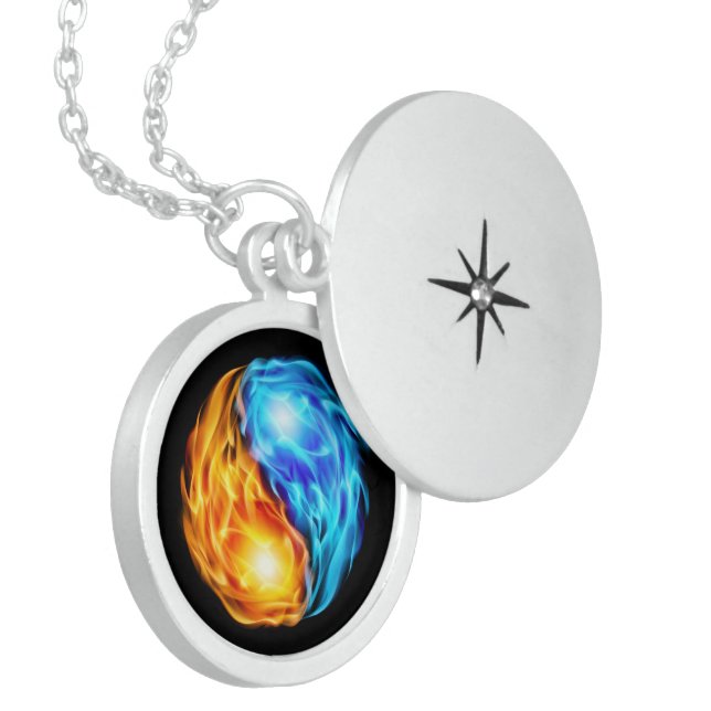 Twin Flames Sterling Silver Necklace Zazzle
