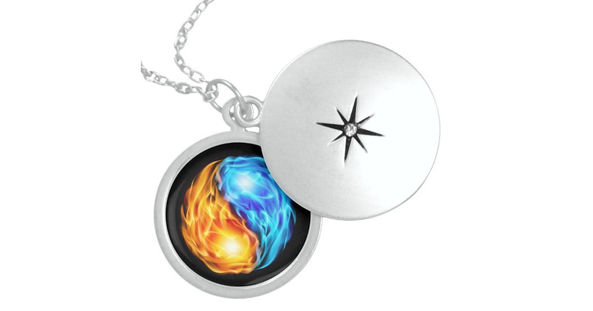 Twin Flames Sterling Silver Necklace Zazzle