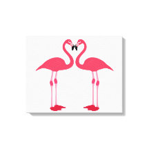 Twin Flamingos