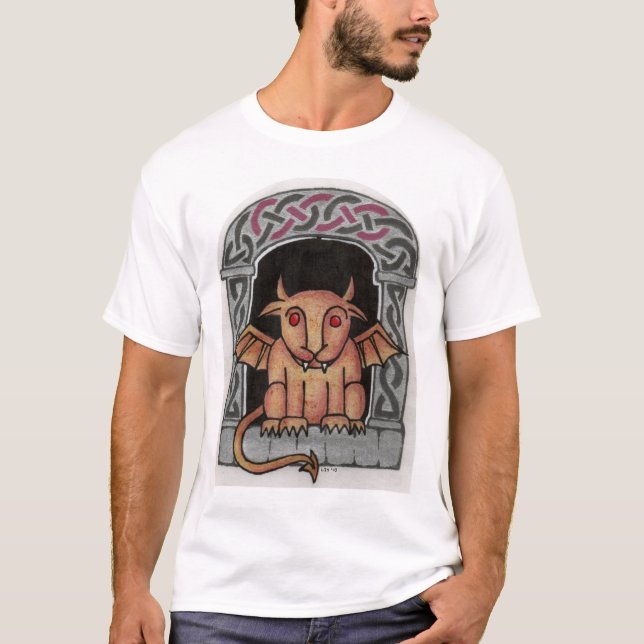 Twin Gargoyle shirt (Front)