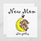 Twin Girls New Mom Gifts (Front/Back)