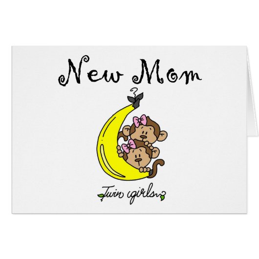 Twin Girls New Mom T-shirts and Gifts (Front Horizontal)