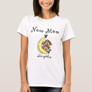 Twin Girls New Mom T-shirts and Gifts
