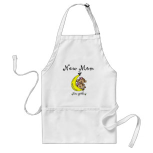 Twin Girls New Mom T-shirts and Gifts Adult Apron