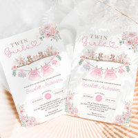 Twin Girls Pink Baby Clothes Girl Baby Shower