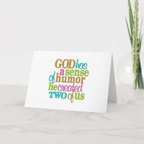 TWIN_GOD HAS A SENSE OF HUMOR_LOOK AT US CARD