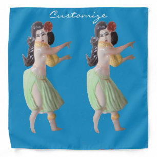 Twin Hawaiian Hula Dancers Thunder_Cove Bandana