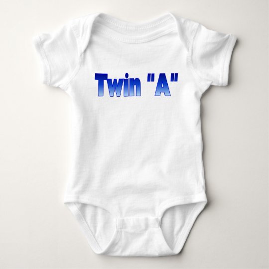 Twin InfantT-Shirt Baby Bodysuit
