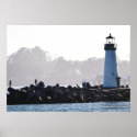 Twin Lakes Lighthouse Poster