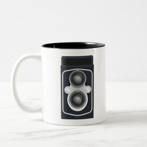 Twin Lens Reflex Camera Two_Tone Coffee Mug